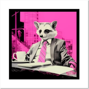 Raccoon lovers Posters and Art